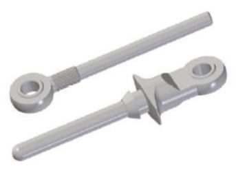 铝合金杆端关节轴承