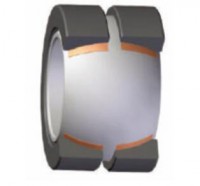 双半外圈自润滑向心关节轴承